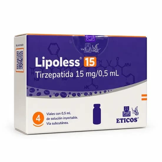 LIPOLESS 15MG 4X