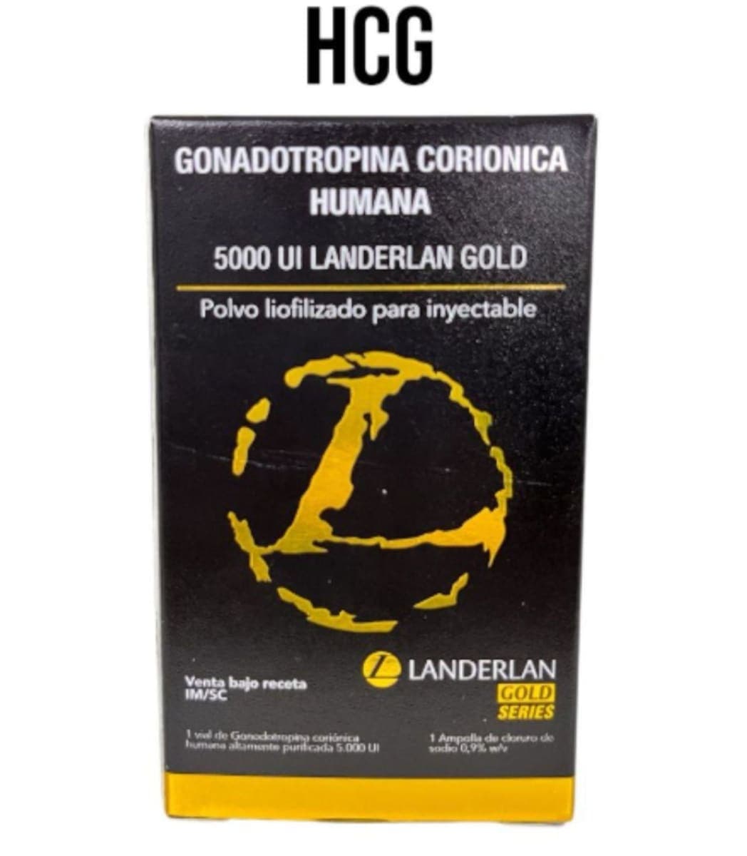LANDER HCG 5000UI GONADOTROPINA CORIONICA HUMANA