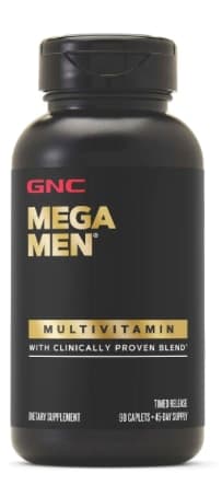 GNC MEGA MEN MULTIVITAMIN 90CAPS