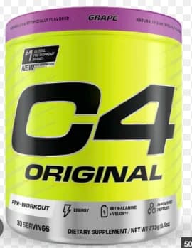 PRE WORKOUT C4 GRAPE 282G