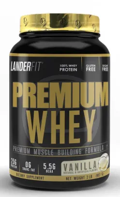 PREMIUM WHEY VANILLA LANDERFIT 936G